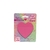 Bloco Adesivo Transparente Pink Vibes Coração 72X72 - LeoArte