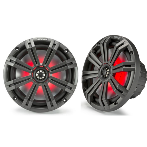 Alto Falante Marítimo 45KM84L Coaxial 4 OHM 300W Kicker