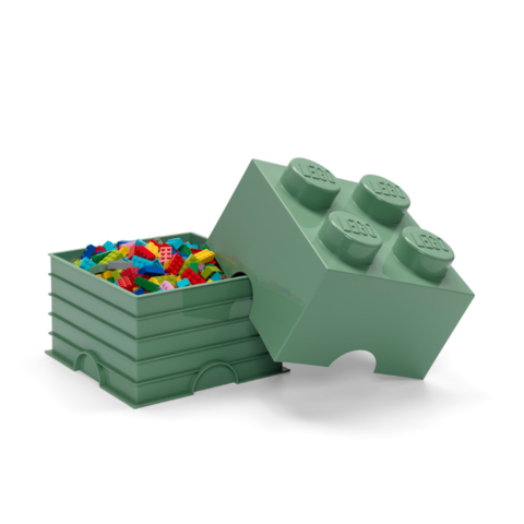 Contenedor Lego Brick 4 - Varios Colores