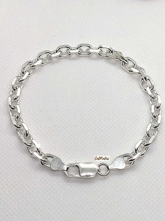 Pulseira Masculina Cartier Grossa, Em Prata 925. - CatPratas