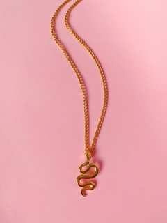 Colar Snake Dourado - comprar online