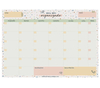 Bloco planner mensal Terrazzo