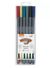 Caneta Fineliner BRW - Cores Vintage - Kit com 4 canetas