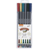 Canetinha Hidrográfica Fine Marker Cores Vintage 6 Cores - BRW