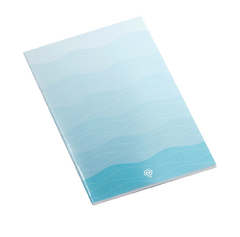 Caderno Grampeado 120X180mm Tutti Fruit 40 folhas BRW - Pink Blue Paper