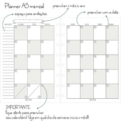 REFIL Planner COMPACTO OCTO - para caderno de disco P na internet