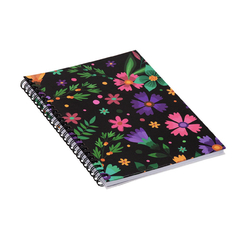 Caderno 150X210mm Botânica 80 folhas BRW