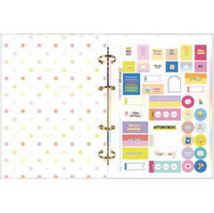 Planner Argolado 2023 TILIBRA Happy 17,7 x 24 cm - comprar online