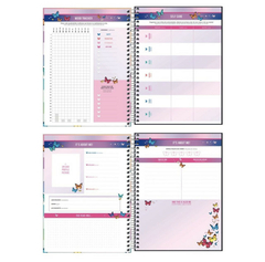 Planner Espiral 17,7 X 24 Cm Daisy M7 2023 Tilibra - loja online