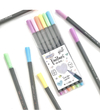 Caneta Fineliner BRW - Cores Pastel - Kit com 4 canetas