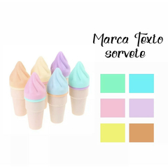 Marca Texto Sorvetinho com 5 cores