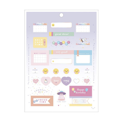 Adesivos para planner Happy Tilibra - loja online