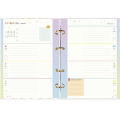 Planner Argolado 2023 TILIBRA Happy 17,7 x 24 cm