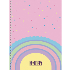 Planner 2023 Be Happy São Domingos - Xícara - Pink Blue Paper