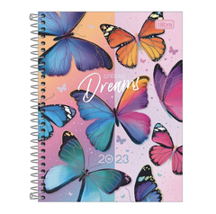 Planner Espiral 17,7 X 24 Cm Daisy M7 2023 Tilibra - comprar online