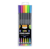 Caneta Fineliner BRW - Cores Neon - Kit com 4 canetas