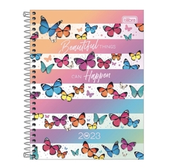 Planner Espiral 17,7 X 24 Cm Daisy M7 2023 Tilibra na internet