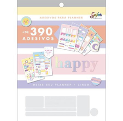 Adesivos para planner Happy Tilibra