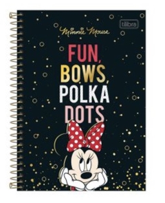 Caderno pequeno Minnie 80 folhas - comprar online