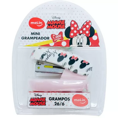 Mini Grampeador Minnie Molin com 1000 grampos