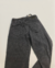 Jean baggy gris con cordon - comprar online