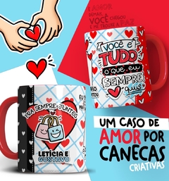 Caneca dia dos namorados