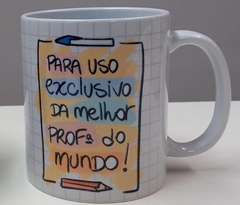 Caneca Lute como uma professora - elaetete ®