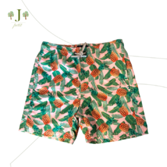 Beach Shorts Infantil Abacaxi
