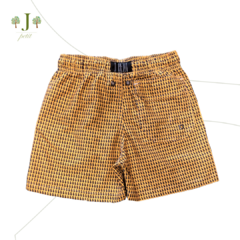 Beach Shorts Infantil Abacaxi Amarelo - comprar online