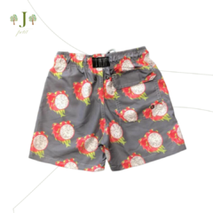 Beach Shorts Adulto Pitaya Cinza - comprar online