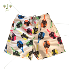Beach Shorts Infantil Beach Tenis Branco - comprar online