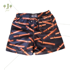Beach Shorts Infantil Charuto Azul - comprar online