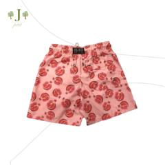 Beach Shorts Infantil Roma Rosa - comprar online