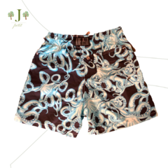 Beach Shorts Infantil Polvo Azul - comprar online