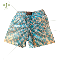 Beach Shorts Infantil Rede Azul - comprar online