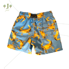 Beach Shorts Infantil Siri Amarelo - comprar online