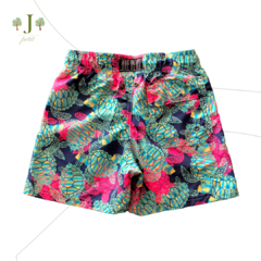 Beach Shorts Infantil Tartaruga - comprar online