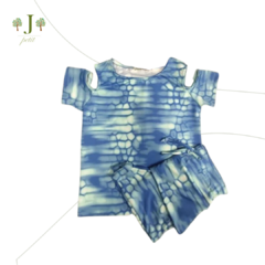 Conjunto Pala Tie Dye Azul - comprar online