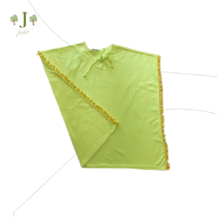 Saida Pompom Verde Fluor /Amarela - comprar online
