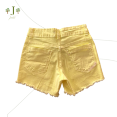 Shorts Jeans Verde Fluor - comprar online