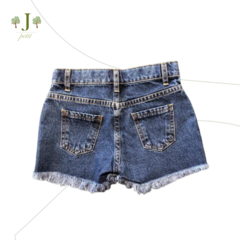 Shorts Saia Jeans Azul Olho Grego - comprar online