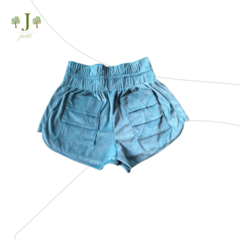 Shorts Elastico Adulto Verde Esmeralda - comprar online
