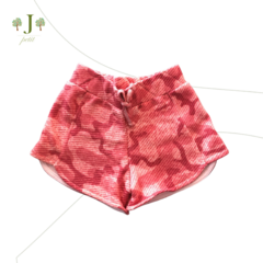 Shorts Elastico Camuflado Rosa - comprar online