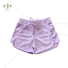 Shorts Elastico Lilas na internet
