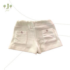 Shorts Elastico Off White - comprar online