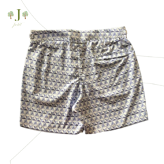 Shorts Fivela Adulto Hexagonal Azul - comprar online