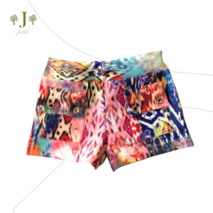 Shorts Ilhos Colorido - comprar online