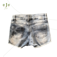 Shorts Jeans Azul Pedras - comprar online