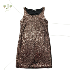 Vestido Paete Adulto Capri Bronze - comprar online