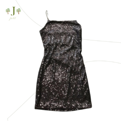 Vestido Paete Preto - comprar online